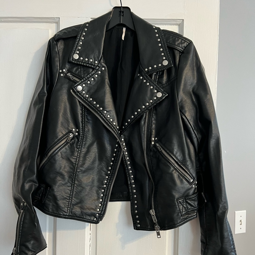 Free people motorcycle jacket